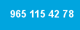 965 115 42 78 965 115 42 78